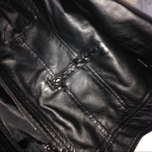 Leather jacket